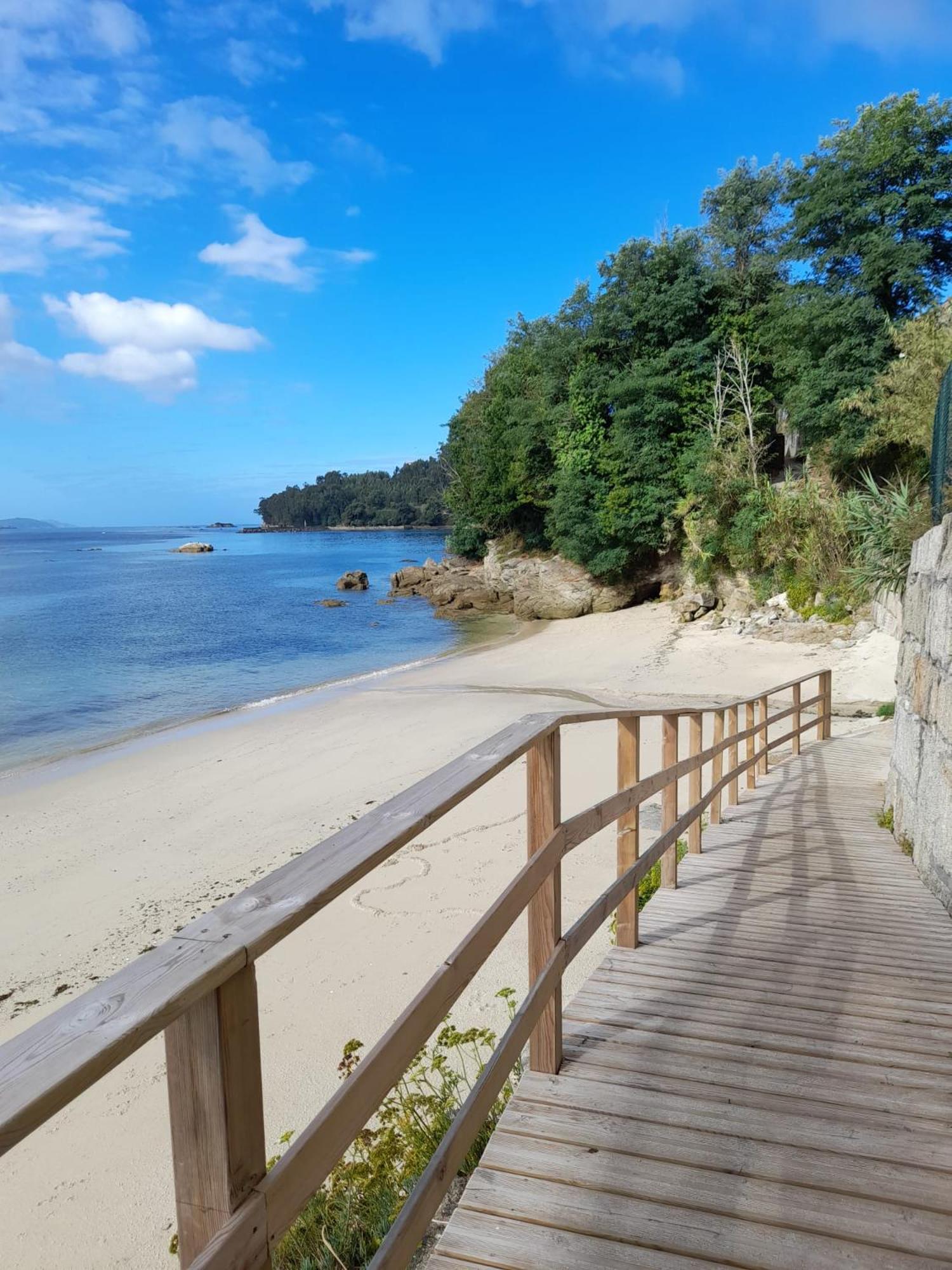 Mirador Da Playa Apartment Moaña Екстериор снимка