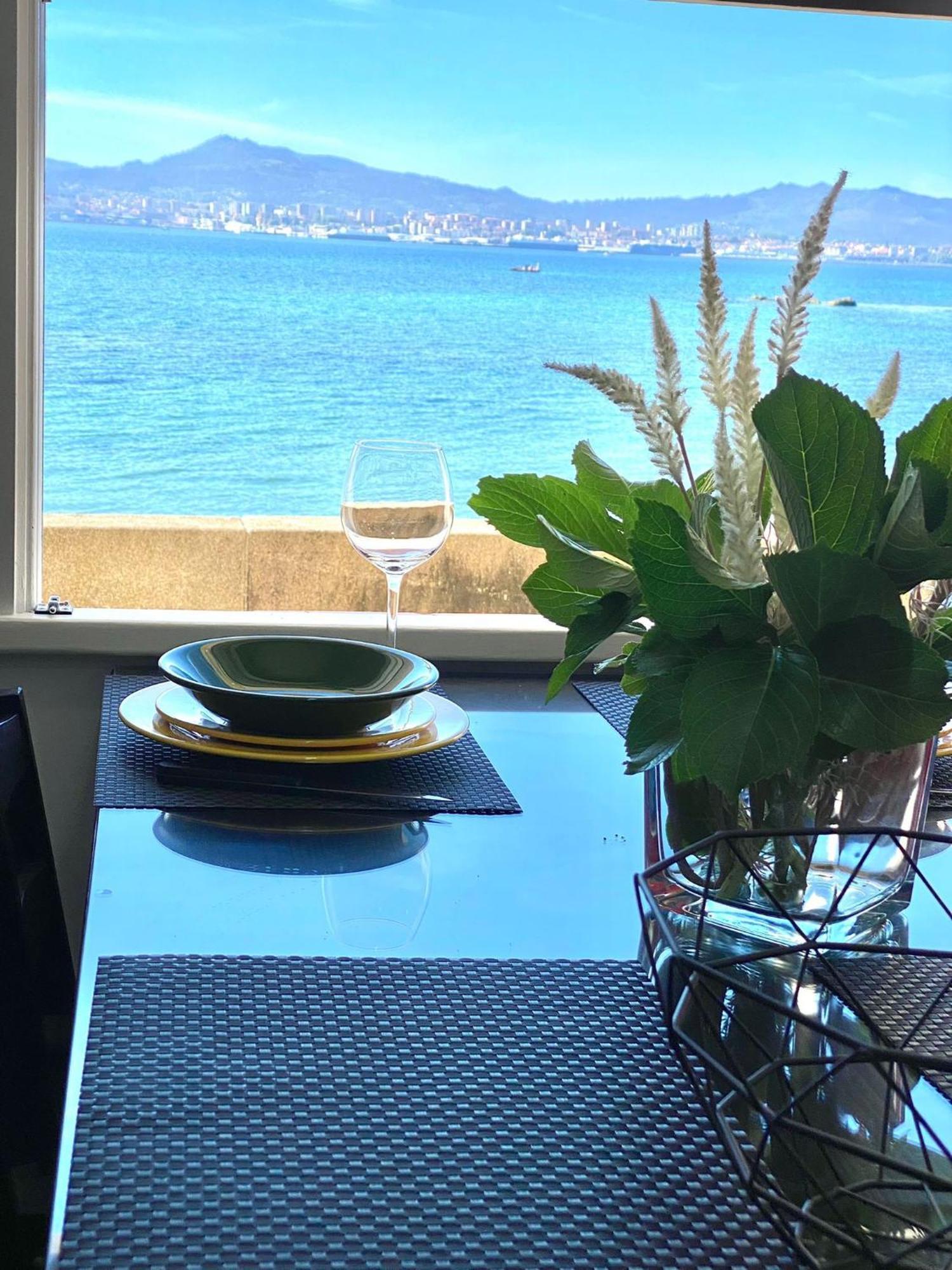 Mirador Da Playa Apartment Moaña Екстериор снимка